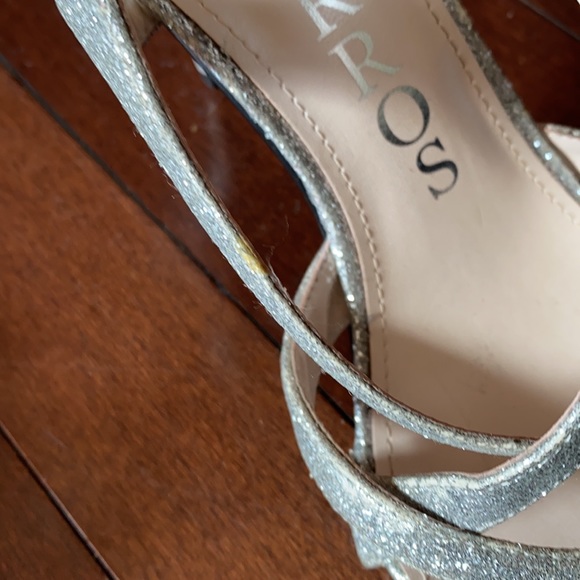 Silver Shimmer Heels - Picture 3 of 6